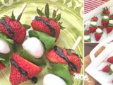 Strawberry Caprese Skewers Recipe