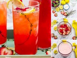 Strawberry Thyme Lemonade to Beat the Summer Heat