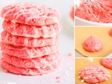 Super Yummy Strawberry Cake Mix Cookies Recipe
