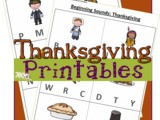 Thanksgiving Early Reader Worksheets