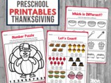 Thanksgiving Preschool Activity Pack