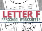 The Letter f Worksheets