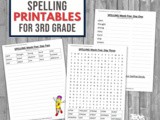 Third Grade Spelling Curriculum: Week Five