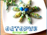 Underwater Octopus Rice Krispie Treats #easytomake