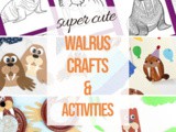 Walrus Crafts and Activities for Kids