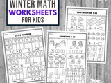 Winter Math for Preschoolers