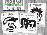 Wreck-It Ralph Printable Stencils