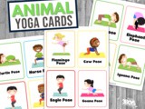 Yoga Gross Motor Cards