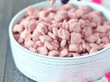 Powder Pink Strawberry Puppy Chow