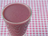 Triple berry guava smoothie