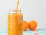 Tropical mango orange smoothie – Wellness Wednesday and a Dad Update