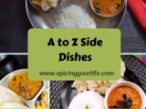 26 Easy Side Dishes ~ a to z Series