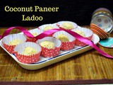 3 Ingredient Coconut Paneer Ladoo | How to make Nareli Chhena Ladoo