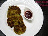 Aloo Mutter Kabab | Sprouted Peas Aloo Tikkis