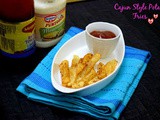 Cajun Style Potato Fries | How to make Potato Fries Cajun Style