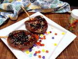 Chocolate Apple Pops ~ Cooking without Fire