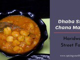 Dhaba Style Chana Masala ~ Haridwar Street Food