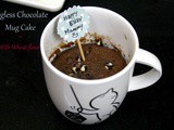 Eggless Chocolate Mug Cake ~ Microwave Mug Cake