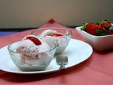 Eggless Strawberry Icecream | How to make Strawberry Ice Cream ~ 3 Ingredient Recipe