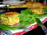 Eggless Vanilla Sponge Cake Squares ~ Egg Substitutes in Baking