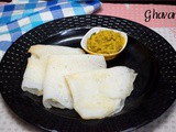 Ghavan | Maharashtrian Rice Flour Dosas ~ a to z Indian Breakfast Dishes