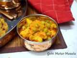 Gobi Matar Masala ~ No Onion No Garlic | Cauliflower Peas Masala