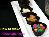 How to make Chocolate Cups ~ Step by Step Pictures