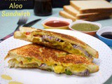 Mumbai Masala Aloo Cheese Sandwich