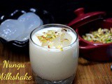 Nungu Milkshake | How to make Ice Apple Milkshake