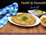 Peethi Ki Paronthi | Lentil Stuffed Flatbread