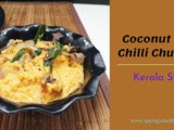 Red Coconut Chutney | Kerala Style Coconut Red Chilli Chutney