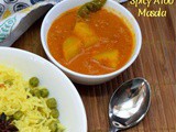 Spicy Aloo Masala ~ Side dish for Pulao