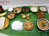 Udupi Thali | How to plan Udupi Lunch Menu