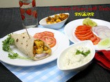 Vegetarian Gyros with Tzatziki | Grilled Veggie Gyos