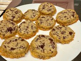 Chocolate chip short bread cookie