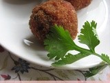 Beetroot Croquettes/cutlets