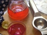 Rose Lemonade|Lemon juice with Home made Rose Extract