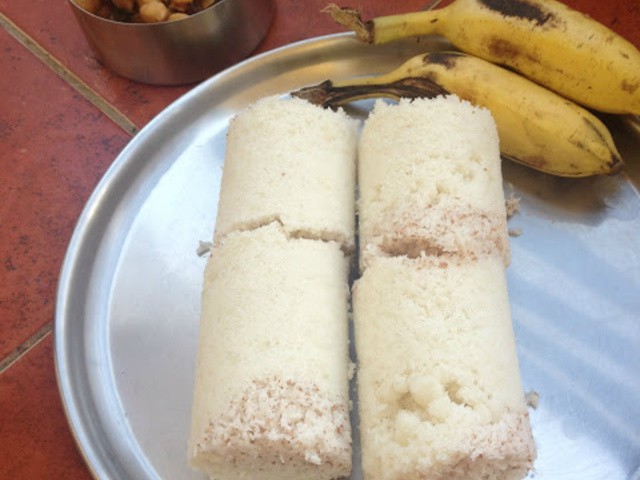 How to make Puttu/Steamed rice cake – Aji's Home