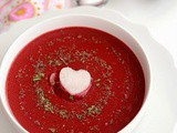 Beetroot Soup Recipe | Vegan Beetroot Soup | Roasted Beets Almond Soup | Beets Soup With Almonds