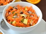 Carrot Salad With Orange Honey Dressing