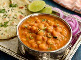 Channa Masala | Badami Channa Masala | Easy Chole Recipe | Chickpeas In Almond Onion Tomato Gravy