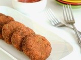 Chicken Cutlets / Chicken Tikkis / Chicken Cutlets Recipe