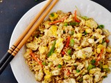 Easy Egg Fried Rice | Fried Rice With Eggs - Indo-Chinese Style