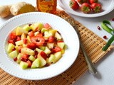 Fruit Salad With Ginger Honey Dressing ~ Winter Special