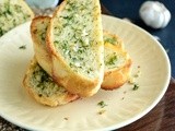 Garlic Bread From Scratch / Homemade Garlic Bread Recipe