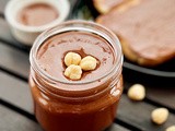 Homemade Nutella Recipe | Homemade Choco Hazelnut Butter Recipe | Vegan Nutella Recipe