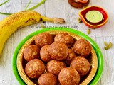 Instant Banana Appam Recipe/Banana Wheat Flour Appam - Easy Vinayagar Chaturthi Recipe