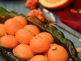Komola Bhog Recipe | Orange Rasgulla Recipe | Orange Flavor Rasgulla Recipe