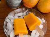 Mango Popsicle Recipe | Easy Fruit Popsicle | Mango Summer Recipe Ideas