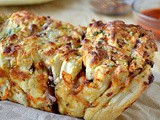 Onion Cheese Pull Apart Bread / Cheesy Pull Apart Bread - We Knead to Bake # 1